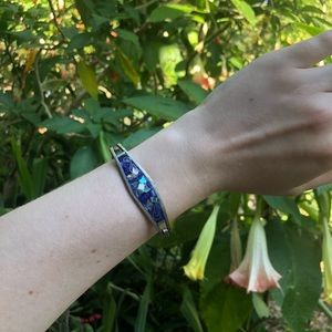 Sterling Silver Abalone Cuff Bracelet